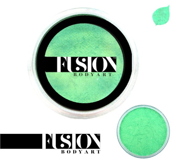 Fusion Body Art Face & Body Paint - Pearl Mint Green (25 gm)