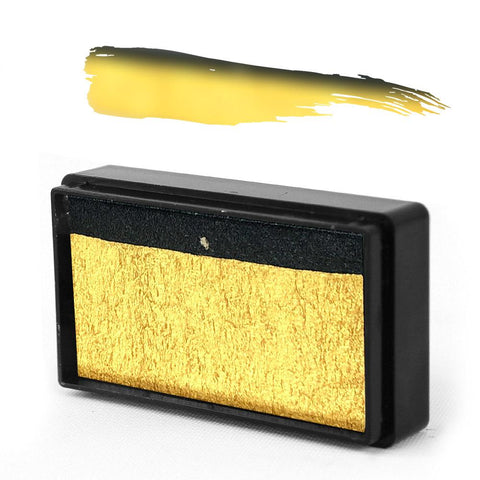 Gold Rush Arty Brush Cake - Susy Amaro's EZ Shimmer Collection