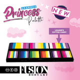 Leanne's Princess Palette - Fusion Body Art Petal Face Painting Palette