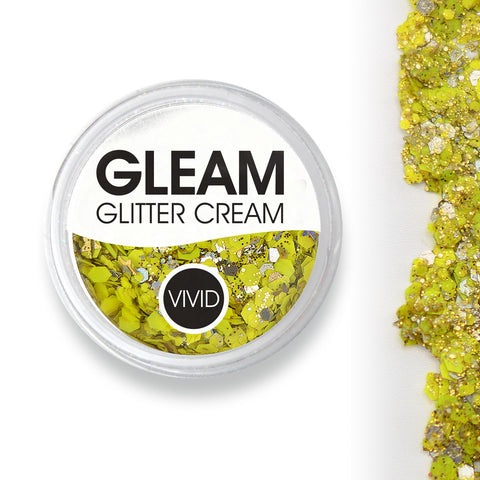 Pineapple - Gleam Chunky Glitter Cream (Supports Healing Smiles Foundation)