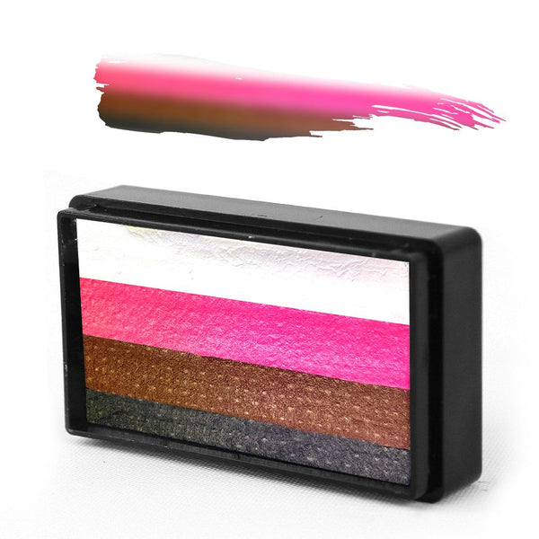 Pink Flora Arty Brush Cake - Susy Amaro's Ombre Collection
