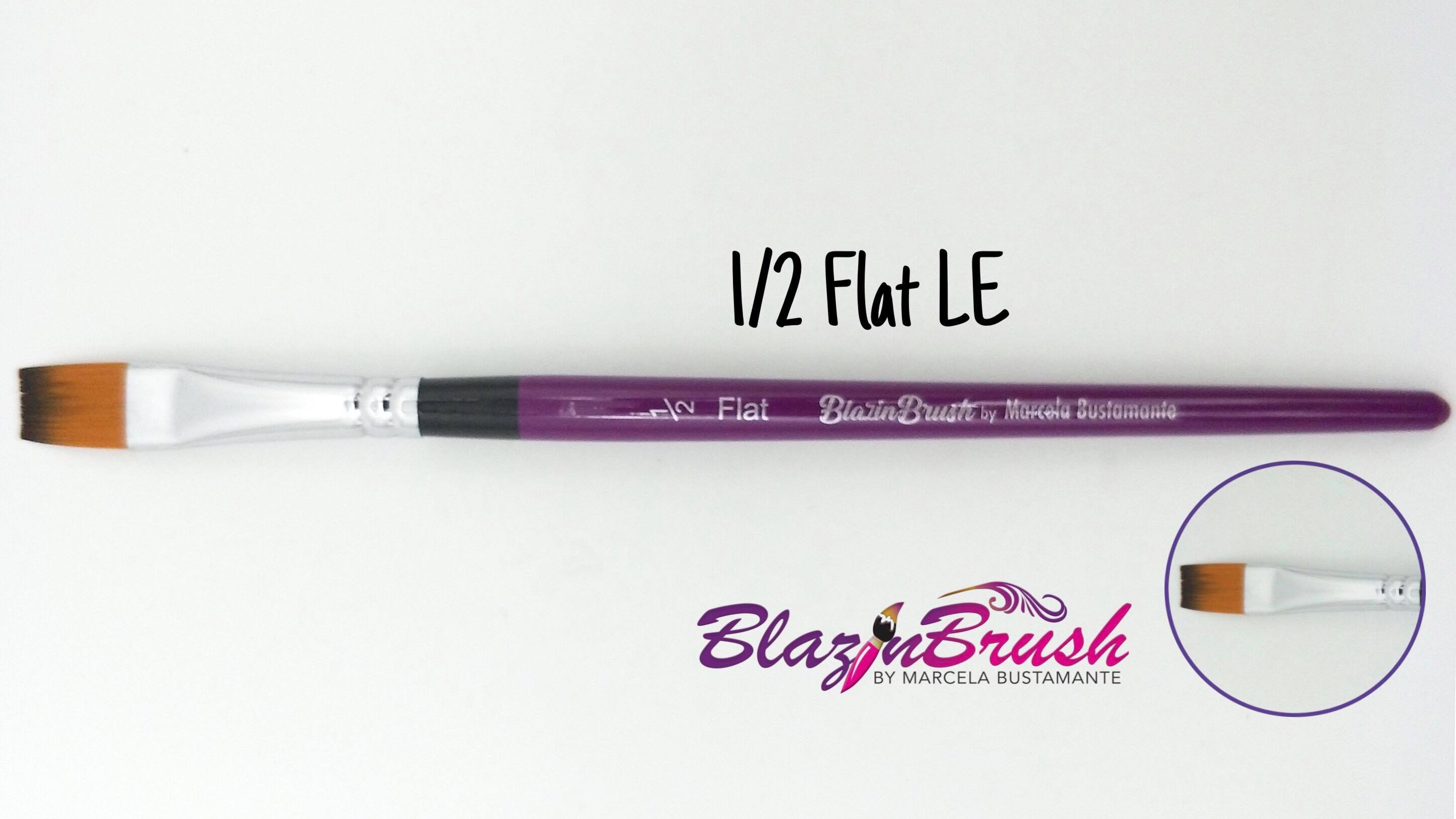 Blazin Brush Flat 1/2" - Marcela Bustamante