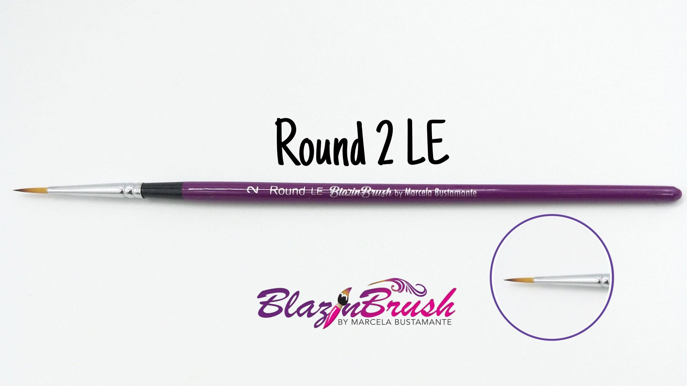 Blazin Brush Round #2 LE - Marcela Bustamante
