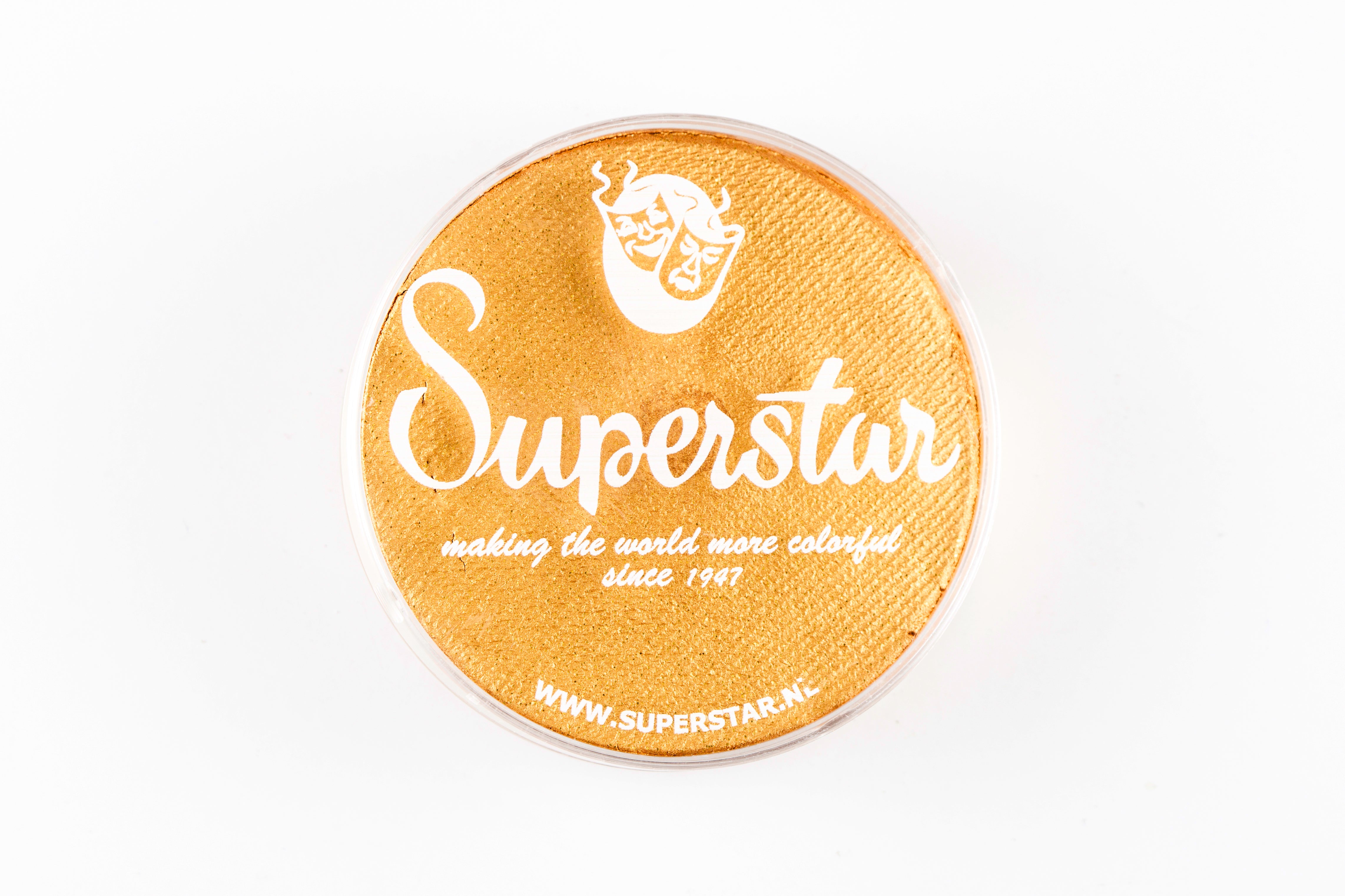 Superstar Face Paint | Gold with Glitter Shimmer - 066 -45gr