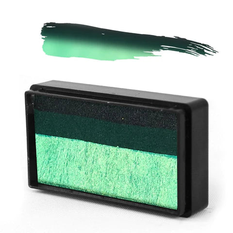 Emerald Shimmer Arty Brush Cake - Susy Amaro's EZ Shimmer Collection