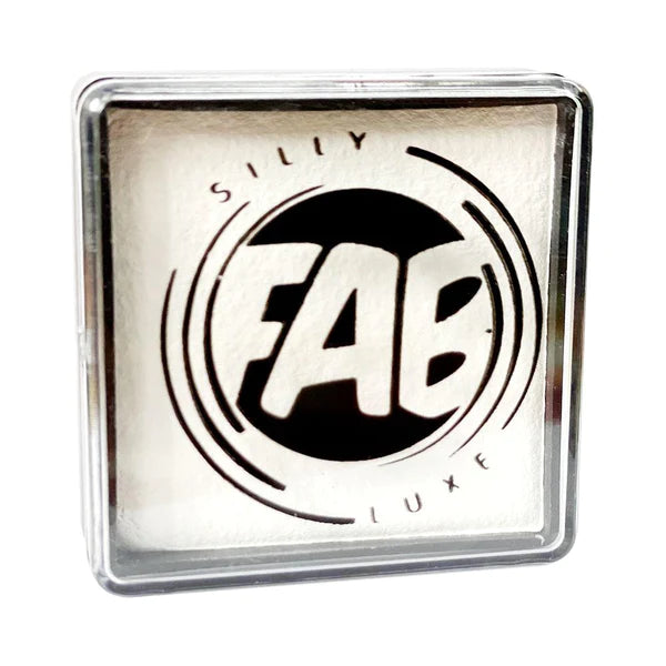 White FAB Luxe 45g - Aquacolor Face & Body Paint