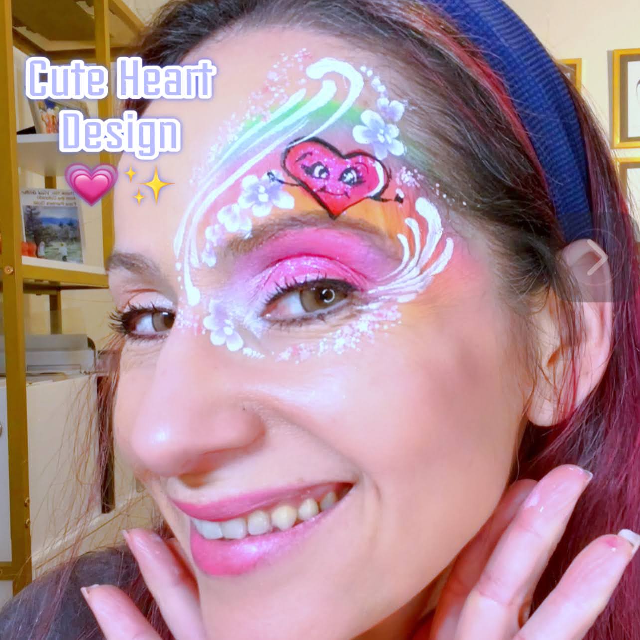 Cute Heart Eye Design ✨