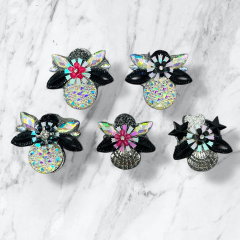 Dazzling Bling- Black and Silver 5-Pack