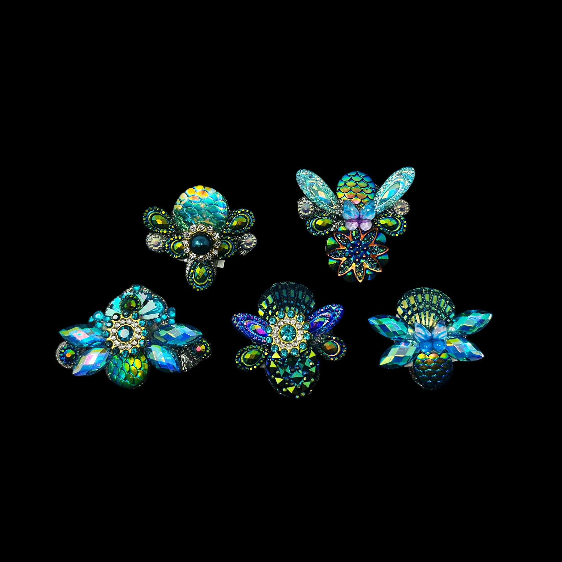 Dazzling Bling- Iridescent Scales Theme 5-Pack Blings