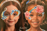 Fun Faces Face Painting Practice Board by KATZNC- GG1