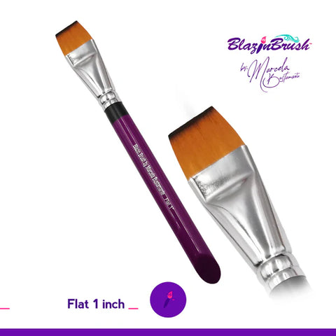 Blazin Brush by Marcela Bustamante - Flat (1")
