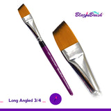 Blazin Brush by Marcela Bustamante - 3/4 Long Angled