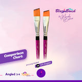 Blazin Brush by Marcela Bustamante - Angled Shader 3/4"