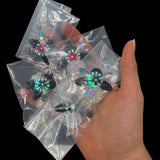 Dazzling Bling- Black and Silver 5-Pack