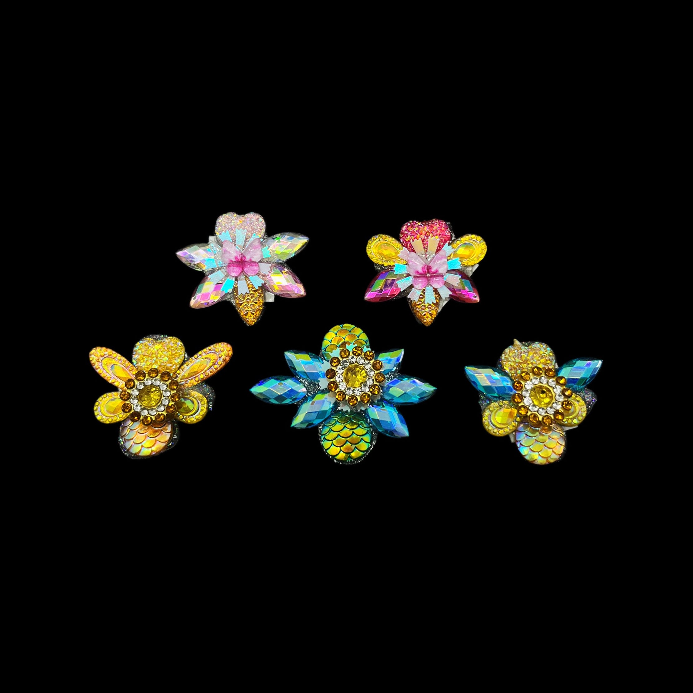 Dazzling Bling- 5-Pack Yellow