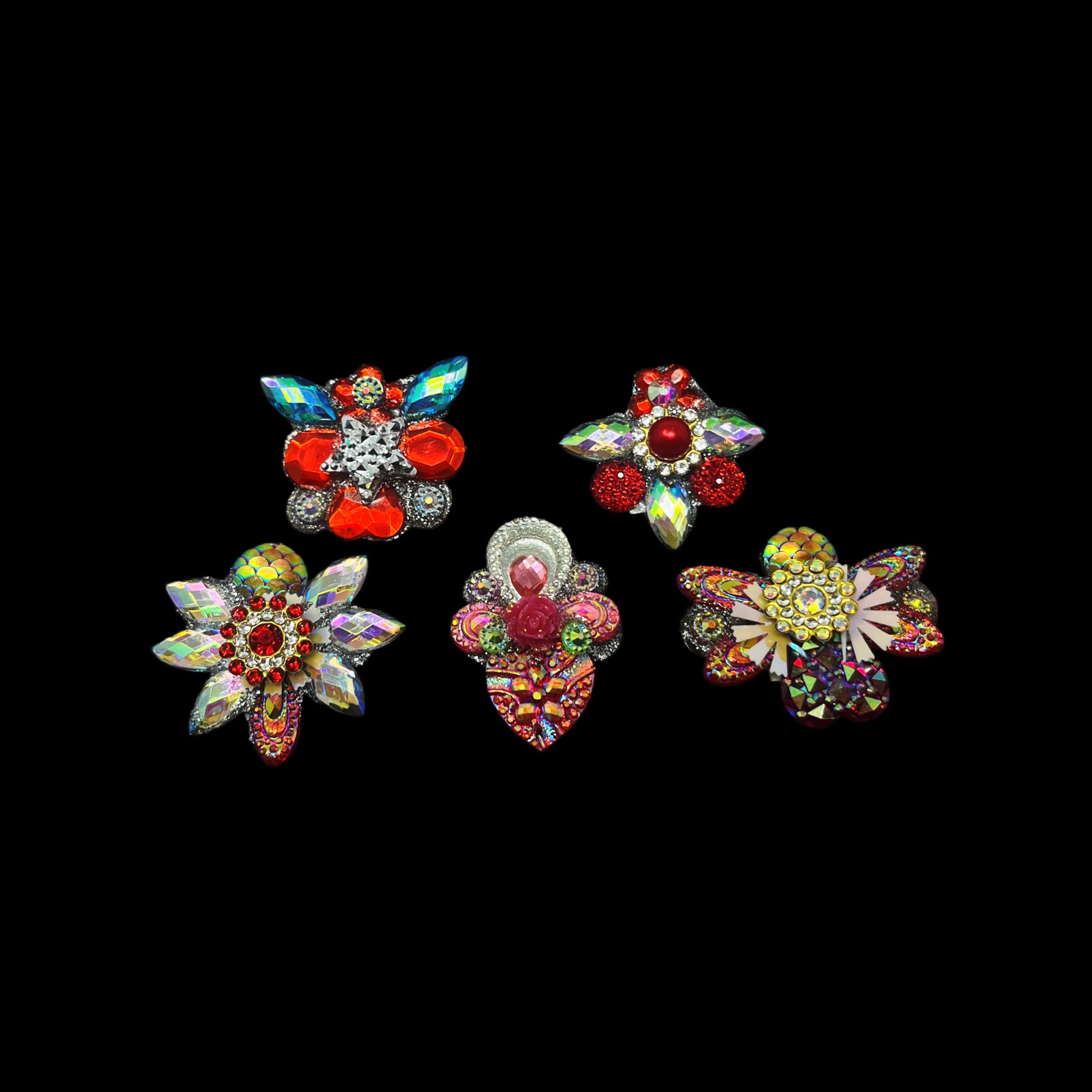 Dazzling Bling- 5-Pack Red