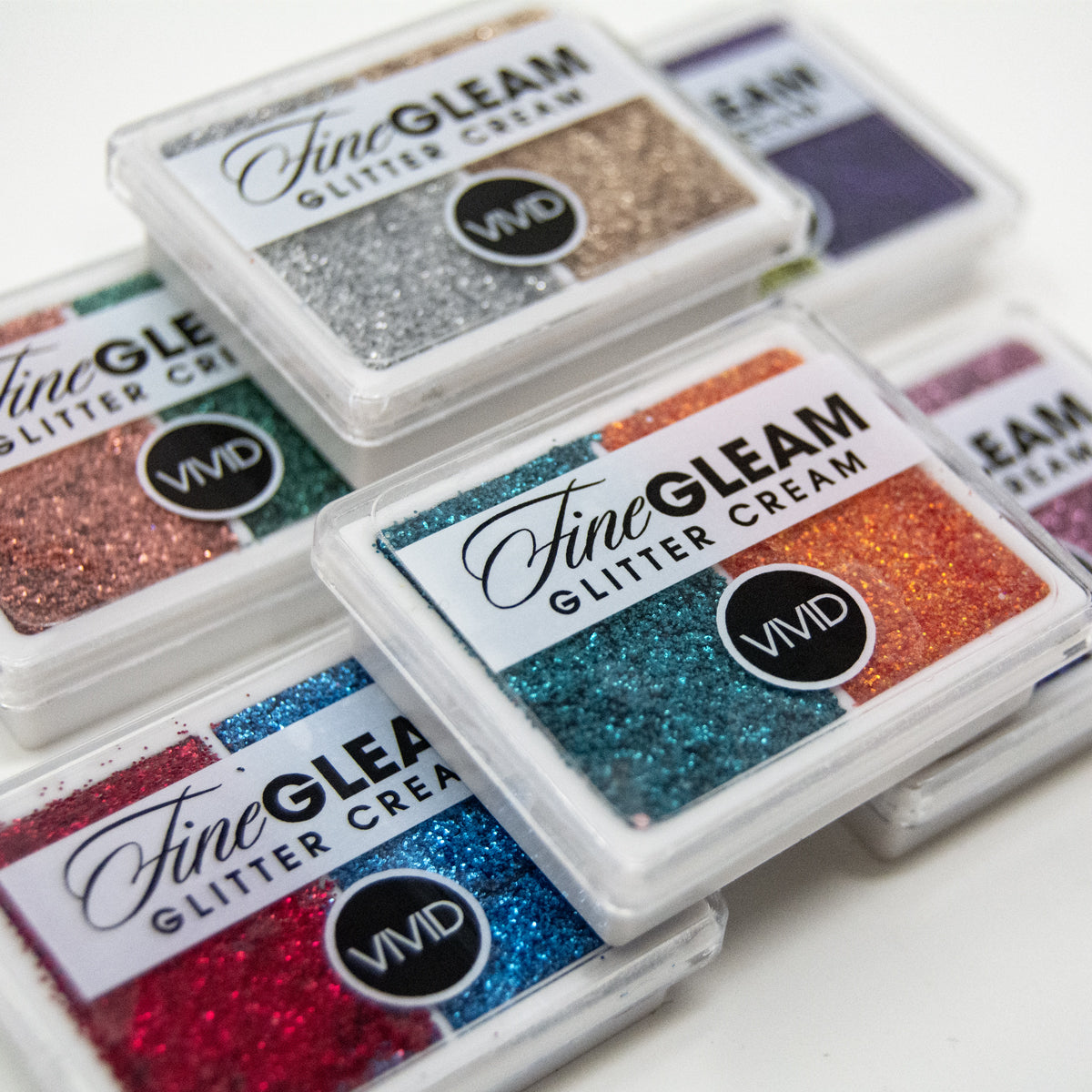 Silver & 24k FINE Gleam Glitter Cream REFILLS