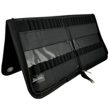 Ultimate Face Painting Brush Wallet - All Black Version - by Jest Paint