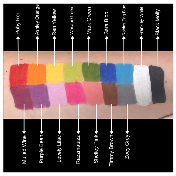 Body Color Cosmetics Face Paint Cake - Shelley Pink – Vivid Glitter
