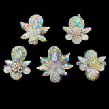 Dazzling Bling- White Crystal 5-Pack