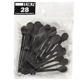 Fusion | Face Painting Applicator - Black Washable Smoothie Blenders - 28 Pack