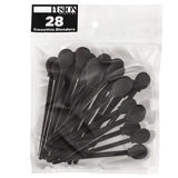 Black Washable Smoothie Blenders 28 Pack - Fusion Face Painting Applicator