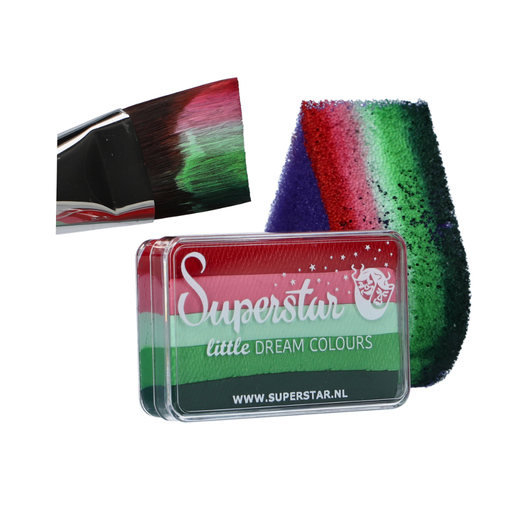 Superstar Face Paint | Little Dream Colours Rainbow Cake - Little BLOOM - 30gr
