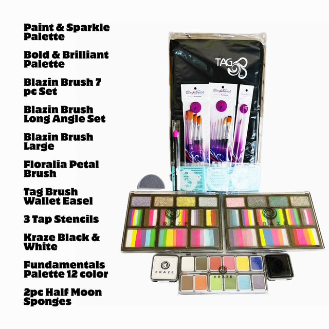 Face Painter Rainbow Bundle