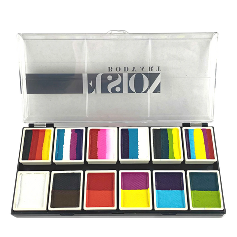 Fusion Body Art | Spectrum Face Painting Palette | Carnival Kit