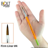 BOLT Face Painting Brushes by Jest Paint - FIRM Liner #4