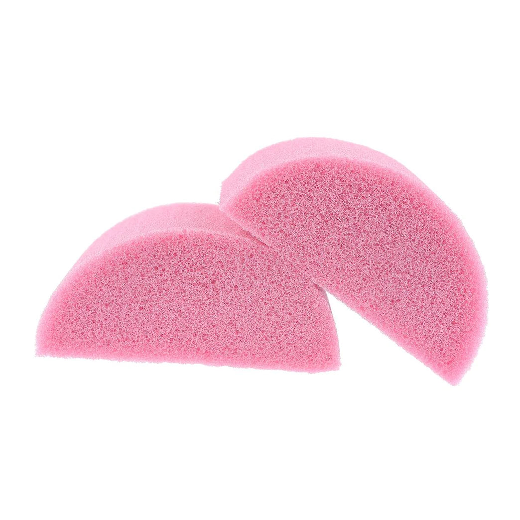 Fusion Body Art - Pink Half Round Sponges (2 pack)