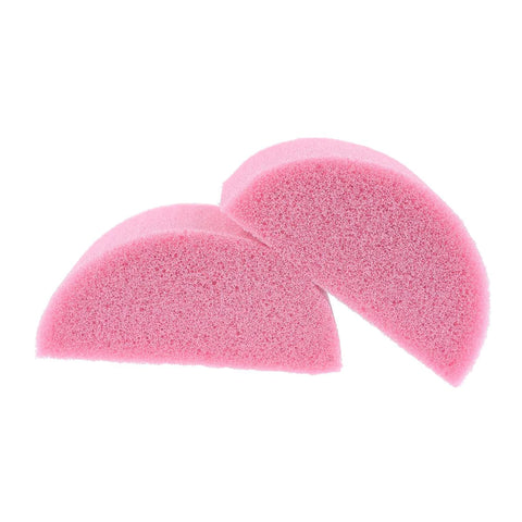 Fusion Body Art | Half Round Sponges (pack of 2) - PINK