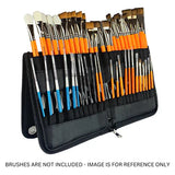 Jest Paint | Ultimate Face Painting Brush Wallet - All Black Version