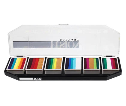 Fusion Body Art | Face Painting Palette | Leanne's Festival (Festive) Palette