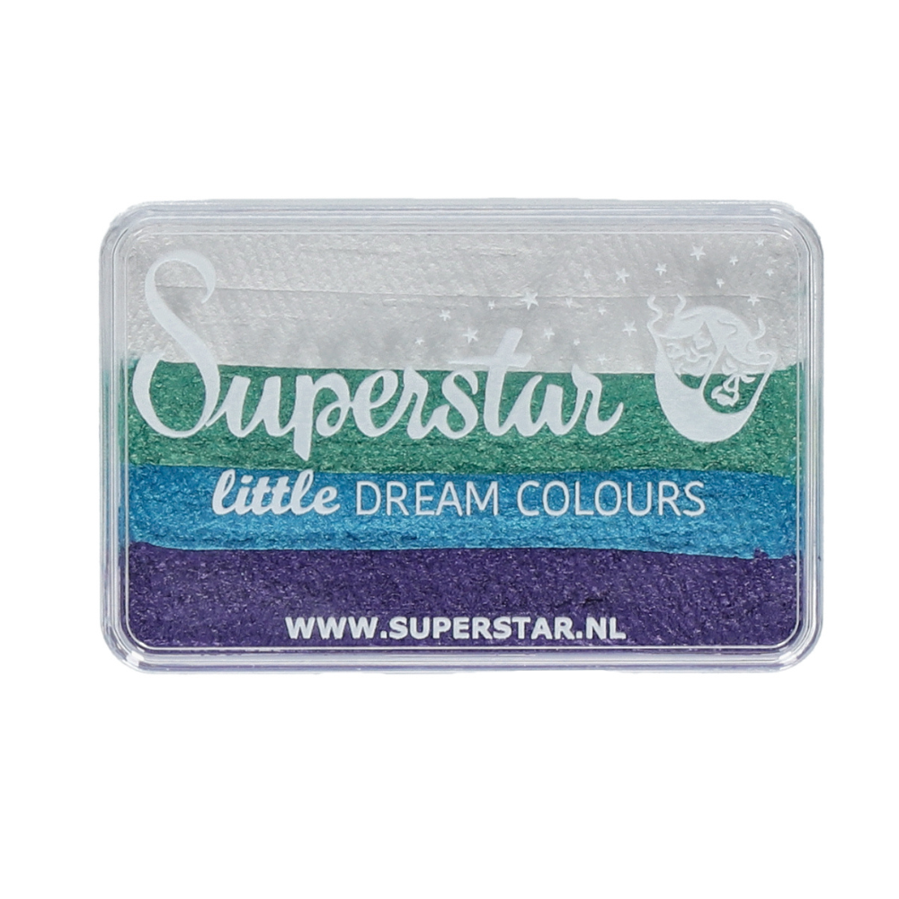 Superstar Face Paint | Little Dream Colours Rainbow Cake - Little MERMAID - 30gr