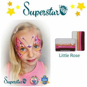 Little Rose - Superstar Face Paint Little Dream Colours Rainbow Cake