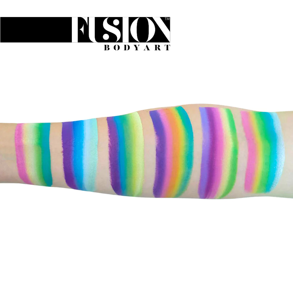 Fusion Body Art Palette - NEW Mermaids & Unicorns (NO NEON)