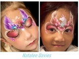 Pretty Unicorn - Tap Face Painting Stencil