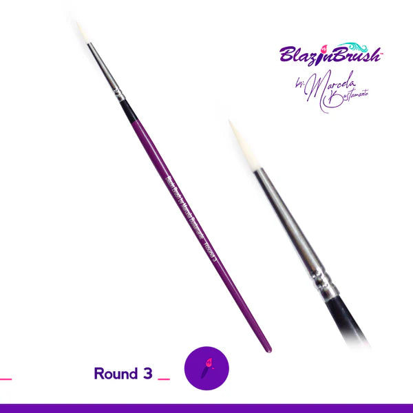 Blazin Brush by Marcela Bustamante - Round #3 (White hair)