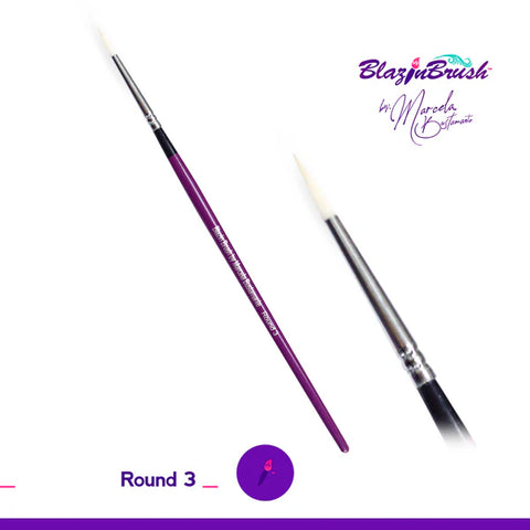 Blazin Brush by Marcela Bustamante - Round #3 (White hair)