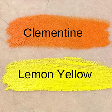 Body Color Cosmetics Face Paint Cake - Lemon Yellow