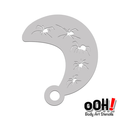 Spider Wrap Stencil W31 - Ooh! Body Art Stencils