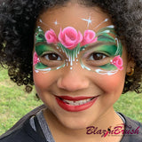 Blazin Brush by Marcela Bustamante - 3/4 Long Angled