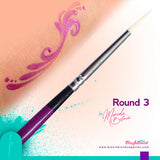 Blazin Brush by Marcela Bustamante - Round #3 (White hair)