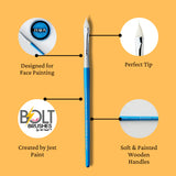 BOLT | Face Painting Brush by Jest Paint - Diamond Collection Flower #2