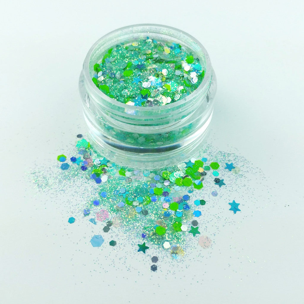Sea of Glass - Chunky Glitter Mix