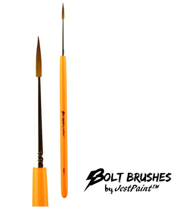BOLT Face Painting Brushes by Jest Paint - FIRM Liner #2