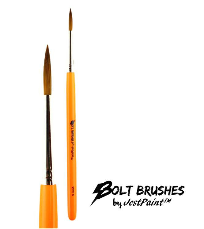 BOLT Face Painting Brushes by Jest Paint - FIRM Liner #4
