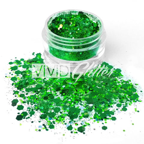 Evergreen- Chunky Glitter Mix