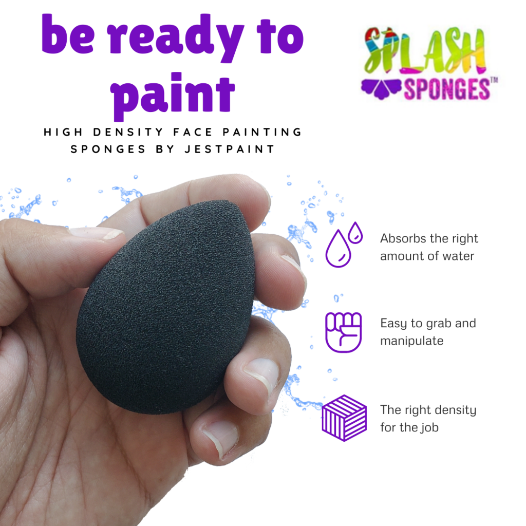Splash Sponges (pack of 6) - High Density DROPLET